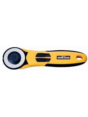Olfa - Split Blade Cover Rotary Cutter - 45mm - Yellow