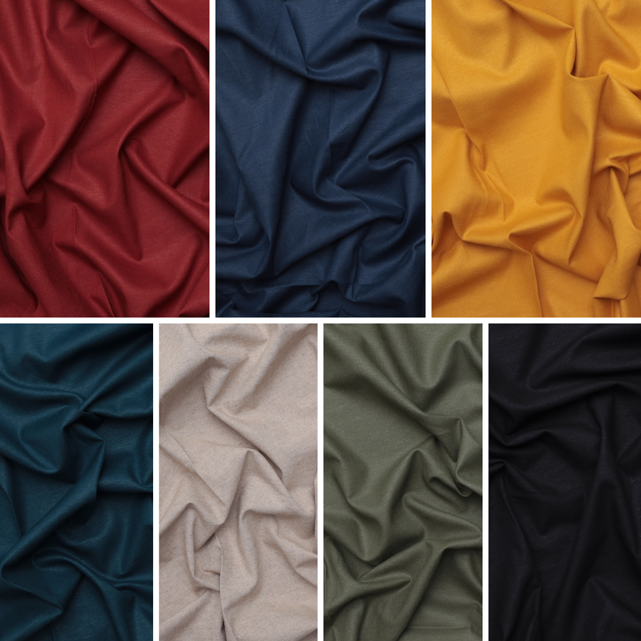 Roma - Stretch Linen - Assorted