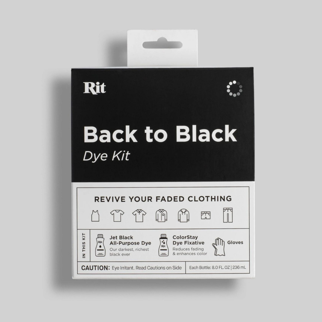Rit Dye - Back To Black - Dye Kit