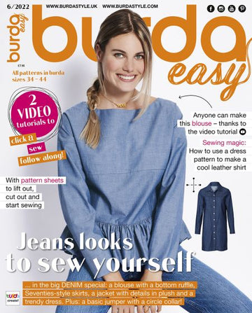 Burda Style Easy - Pattern Magazine - 06/2022